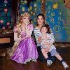 Star Sighting:  Amanda Peet and Daughter Visit with Rapunzel