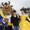 Star Sighting: Kelly Clarkson Pals Around with Beauty and the Beast at Walt Disney World