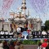 Rose Bowl Contenders Spend Day at Disneyland