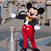 The Stanley Cup Visits Mickey Mouse at Disneyland Park