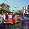 Disney California Adventure Red Car Trolley Concept Art