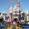 2013 Rose Bowl Teams Stanford Cardinal and Wisconsin Badgers Visit Disneyland